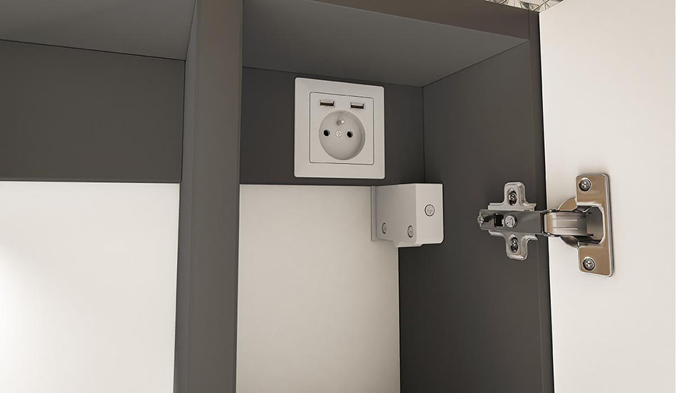 Prise électrique + USB