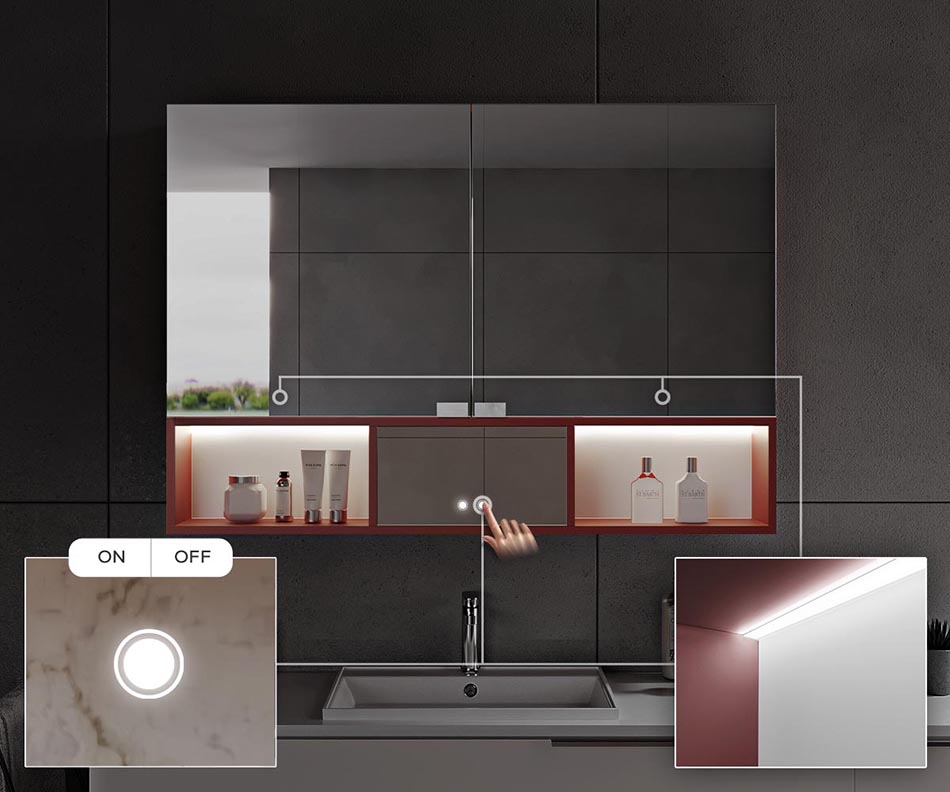 Éclairage d'encastrement à LED