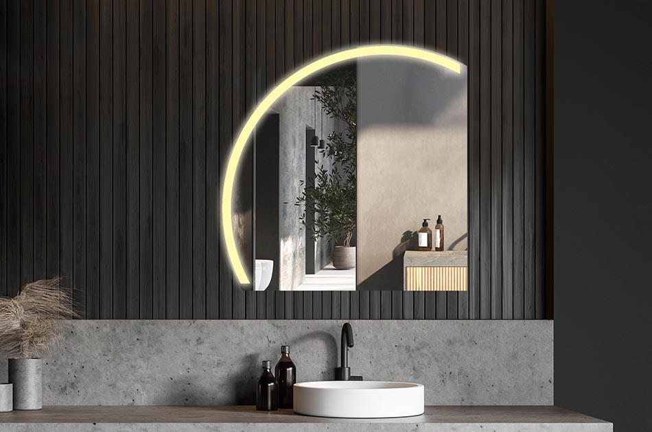 Le fait de pouvoir choisir la couleur de l'éclairage du produit vous permet de l'adapter au climat de votre salle de bains.