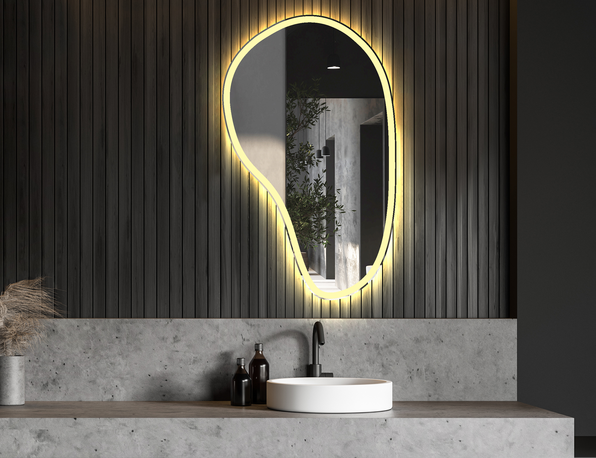Le fait de pouvoir choisir la couleur de l'éclairage du produit vous permet de l'adapter au climat de votre salle de bains.