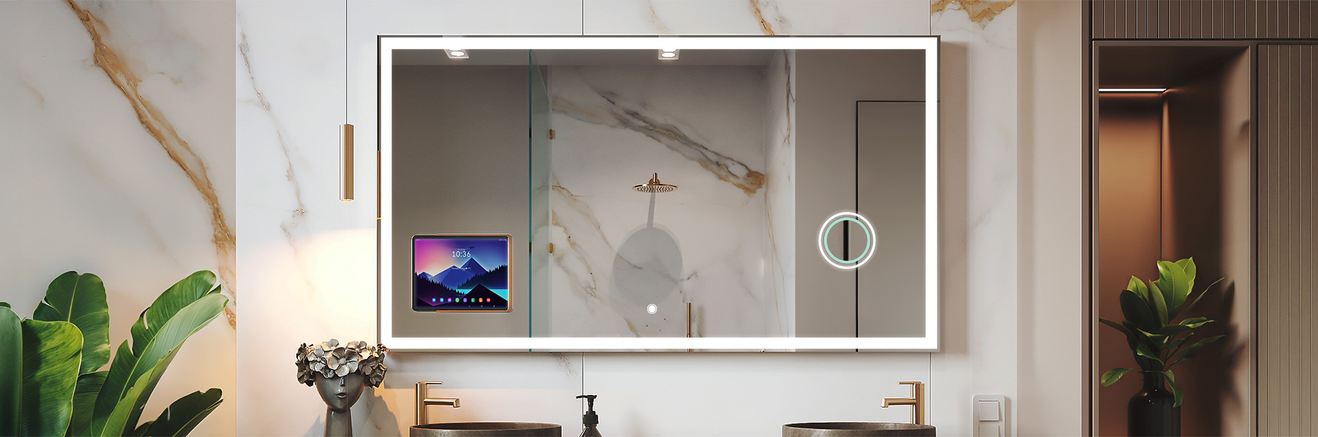 Miroir cosmétique