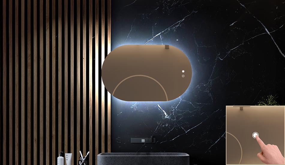 Interrupteur à effleurement — contrôle pratique de l’éclairage !