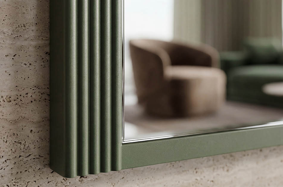 Miroir dans un cadre en MDF