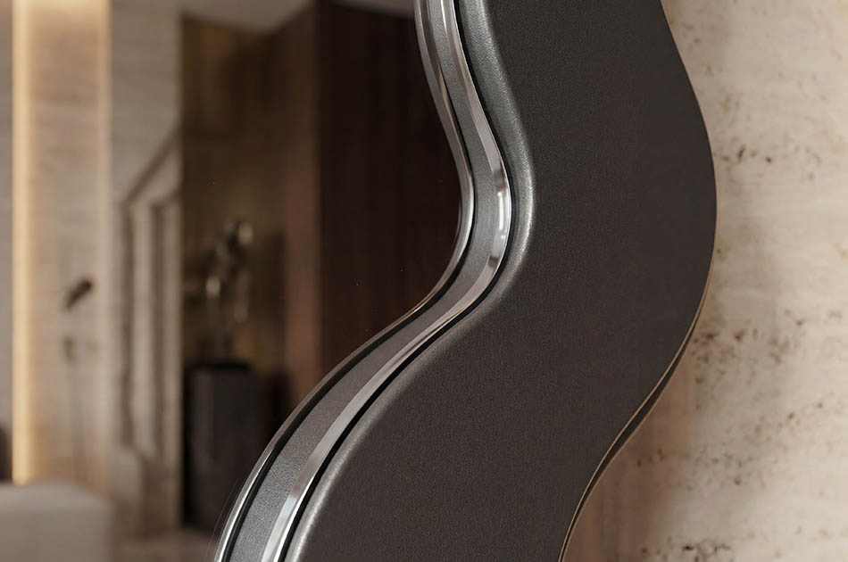 Miroir dans un cadre en MDF