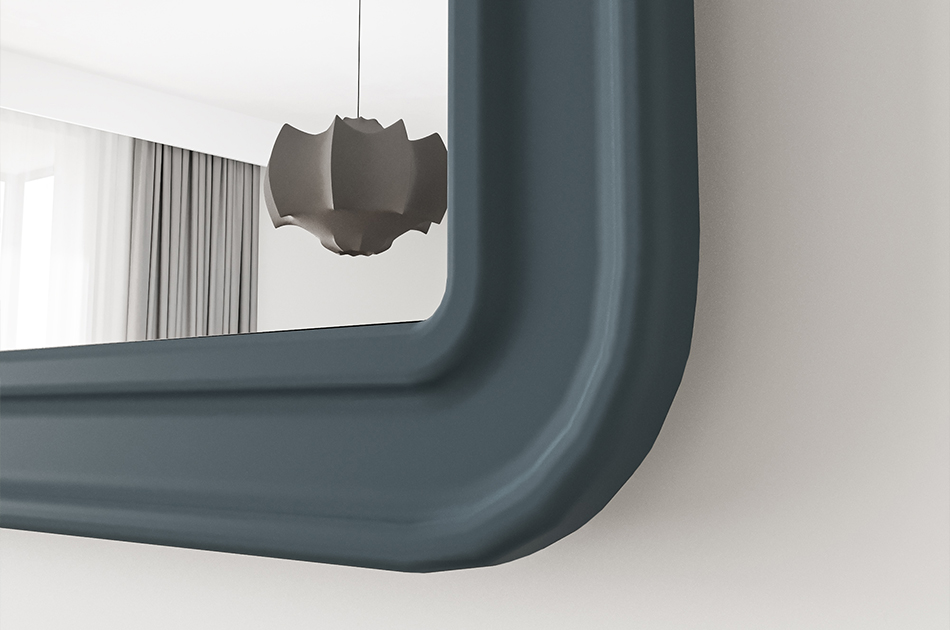 Miroir dans un cadre en MDF