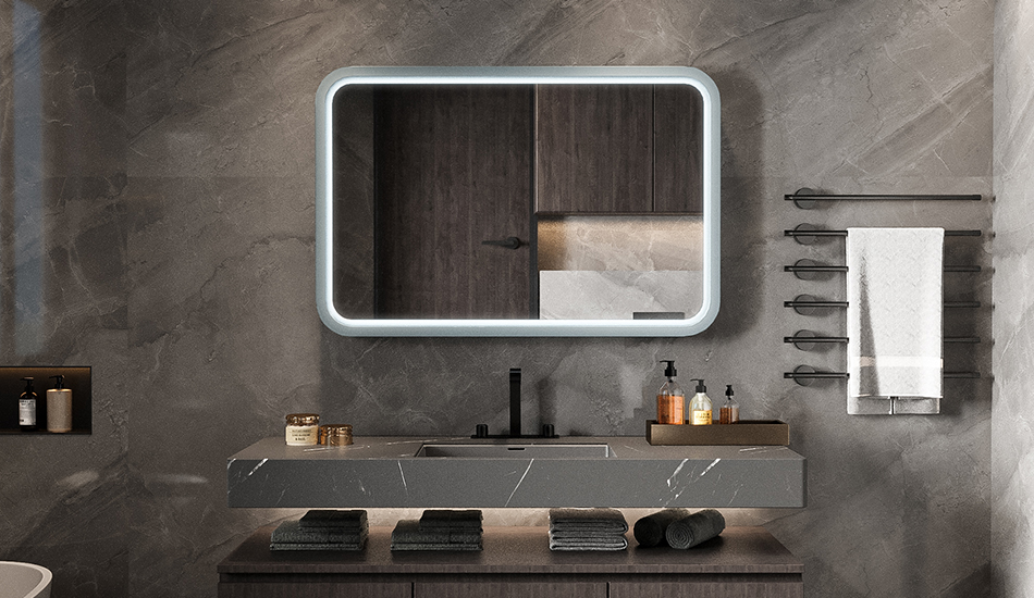 Miroir en MDF sur mesure