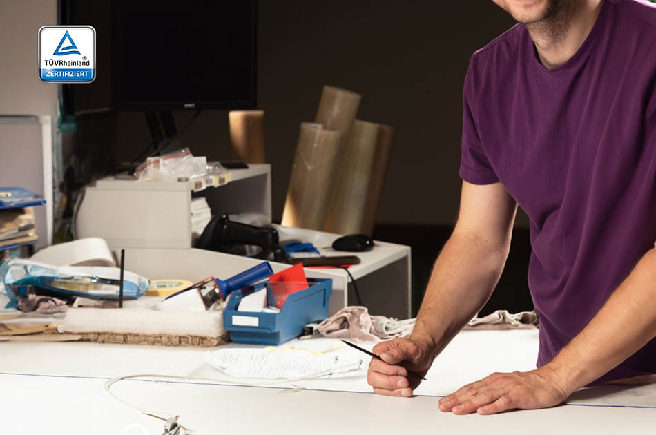 Qualité confirmée par le certificat TÜV