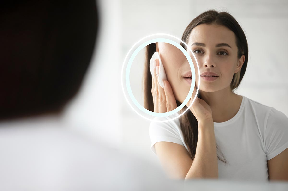 Miroir cosmétique