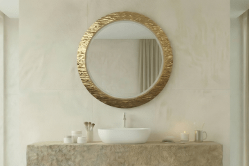 Miroir glamour