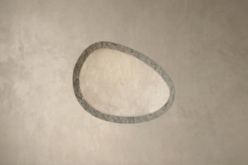 Miroirs avec placage en pierre