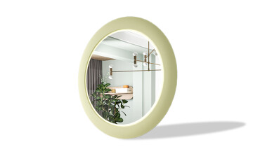 Miroirs dans un cadre laqué