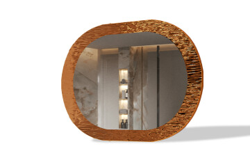 Miroirs avec placage métallique