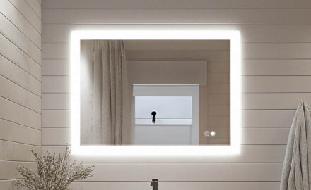 Miroirs de salle de bain LED modernes avec livraison express!