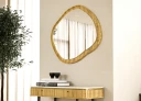 Miroir en bois massif