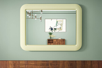 Miroirs avec cadre en MDF
