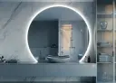 Miroirs en demi-cercle