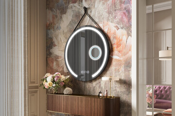 Miroir suspendu