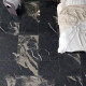 Carrelage en grès émaillé pour sol, 60 x 120, noir avec des veines dorées, brillant, rectifié, A4H109 Pierre Black #5