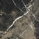 Carrelage en grès émaillé pour sol, 60 x 120, noir avec des veines dorées, brillant, rectifié, A4H109 Pierre Black #16