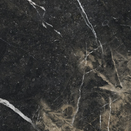 Carrelage en grès émaillé pour sol, 60 x 120, noir avec des veines dorées, brillant, rectifié, A4H109 Pierre Black #18