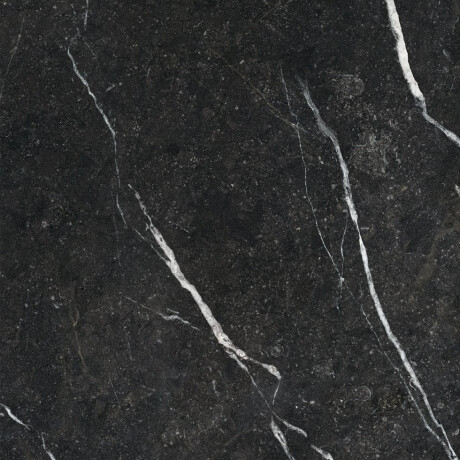 Carrelage en grès émaillé pour sol, 60 x 120, noir avec des veines dorées, brillant, rectifié, A4H109 Pierre Black #33