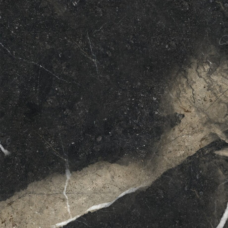 Carrelage en grès émaillé pour sol, 60 x 120, noir avec des veines dorées, brillant, rectifié, A4H109 Pierre Black #36