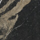 Carrelage en grès émaillé pour sol, 60 x 120, avec veines dorées, mat, rectifié, A4H110 Pierre Black #32