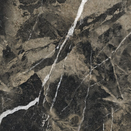 Carrelage en grès émaillé pour sol, 60 x 120, avec veines dorées, mat, rectifié, A4H110 Pierre Black #34