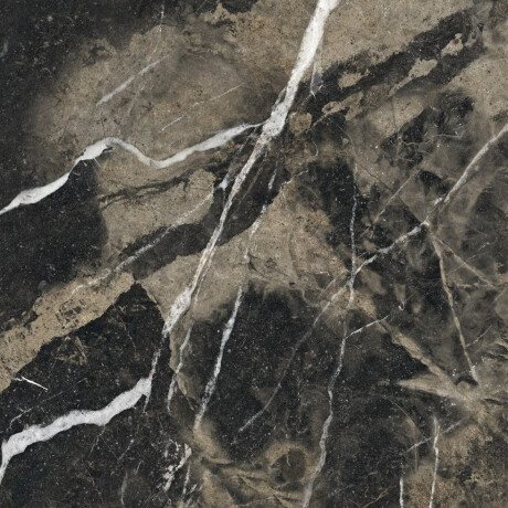 Carrelage en grès émaillé pour sol, 60 x 120, avec veines dorées, mat, rectifié, A4H110 Pierre Black #36