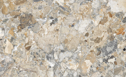 Carrelage en grès cérame pour sol 120 x 120, marbre beige-gris brillant A4H1113 Calda Ambrozia