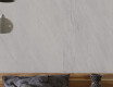 Carrelage en grès émaillé pour sol, 120 x 280 cm, gris clair pierre, finition mate, référence A4H1125, Agathos White