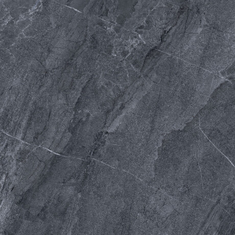 Carrelage en grès émaillé pour sol, 120 x 120 cm, anthracite, aspect pierre, mat, A4H1138 Agathos Anthracite #4