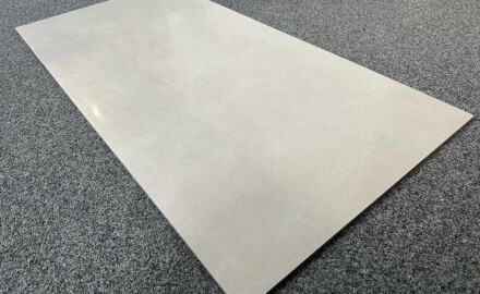 Carrelage en grès « lappato » pour sol, 60 x 120, gris clair, rectifié, A4H122 Poli Gris