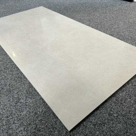 Carrelage en grès « lappato » pour sol, 60 x 120, gris clair, rectifié, A4H122 Poli Gris #1