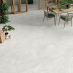 Carrelage en grès émaillé pour sol, 60 x 120 cm, gris clair mat, rectifié, A4H125, Materia Pearl #2