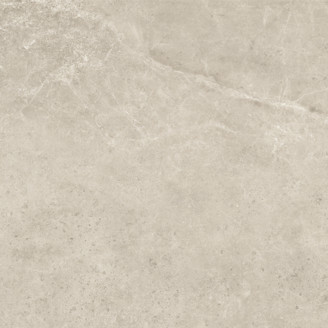Carrelage en grès cérame pour sol, 60 x 120, gris clair avec des nuances chaudes de beige et des veines, finition mate, référence A4H140 Ermetica Bianco #15