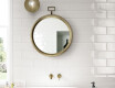 Carrelage mural en céramique 10 x 30, blanc brillant, plat, A4H17 Blanco Brillo