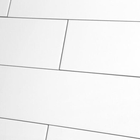 Carrelage mural en céramique 10 x 30, blanc mat, plat, A4H18 Blanco Mate #2