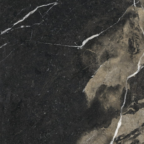 Carrelage en grès cérame grand format 120 x 280 cm, noir brillant avec des veines dorées, rectifié, A4H195 Pierre Black #10