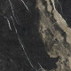 Carrelage en grès émaillé pour sol Pierre Black 120 x 120 cm, noir brillant avec des veines dorées, rectifié A4H197 #8