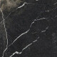 Carrelage en grès émaillé pour sol Pierre Black 120 x 120 cm, noir brillant avec des veines dorées, rectifié A4H197 #9
