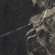 Carrelage en grès émaillé pour sol Pierre Black 120 x 120 cm, noir brillant avec des veines dorées, rectifié A4H197 #11