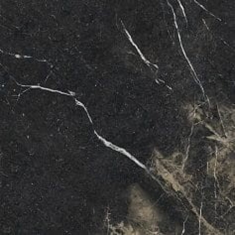 Carrelage en grès émaillé pour sol Pierre Black 120 x 120 cm, noir brillant avec des veines dorées, rectifié A4H197 #12