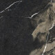 Carrelage en grès émaillé pour sol Pierre Black 120 x 120 cm, noir brillant avec des veines dorées, rectifié A4H197 #23