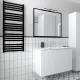 Carrelage mural en céramique 10 x 20, blanc mat, plat, A4H23 Blanco Mate #1