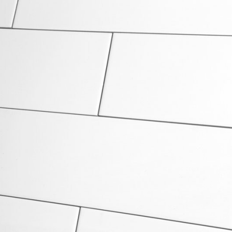 Carrelage mural en céramique 10 x 20, blanc mat, plat, A4H23 Blanco Mate #3