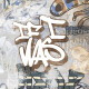 Carrelage en grès émaillé pour sol, 120 x 280 cm, gris mat, rectifié, A4H248 City Graffiti Grey #4