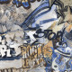 Carrelage en grès émaillé pour sol, 120 x 280 cm, gris mat, rectifié, A4H248 City Graffiti Grey #6