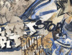 Carrelage en grès émaillé pour sol, grand format 120 x 280 cm, beige mat, rectifié, A4H255 City Graffiti Beige