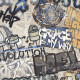 Carrelage en grès émaillé pour sol, grand format 120 x 280 cm, beige mat, rectifié, A4H255 City Graffiti Beige #6